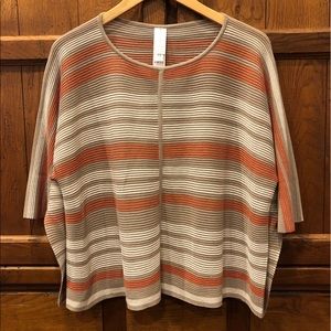 NWOT Marla Wynne Link Stitch Ottoman Popover